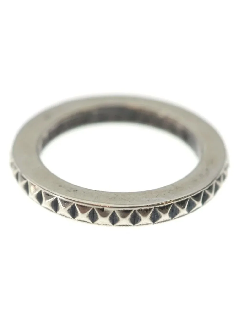 Chrome Hearts Tfp Pnk Big True Punk Big Ring Silver